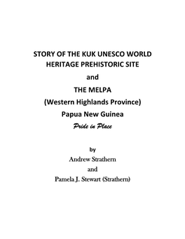 (Western Highlands Province) Papua New Guinea Pride in Place