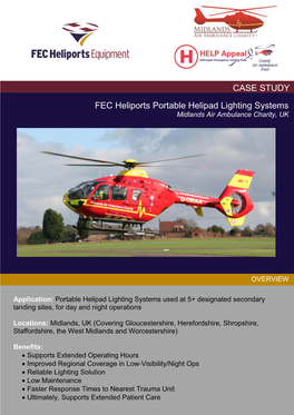 Midland Air Ambulance Charity Case Study