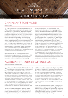 Attingham Trust Annual Review 2020