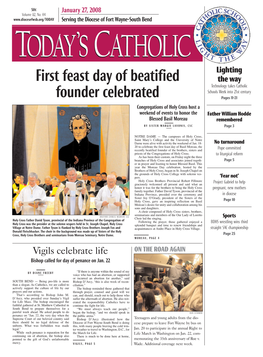 First Feast Day of Beatified Founder Celebrated