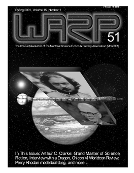 Warp 51 Is the Spring 2001 Issue in Our New Quarterly Format