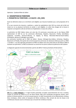 Fiche X.X.X « Salève »