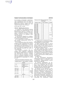 Federal Communications Commission § 90.103