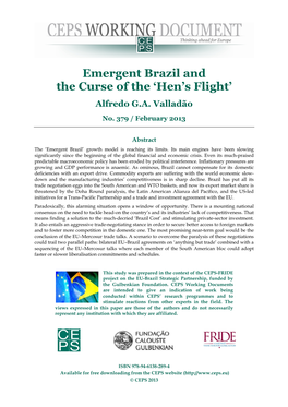 Emergent Brazil and the Curse of the 'Hen's Flight'