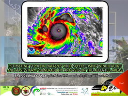Estimating Typhoon Haiyan's Wind Speeds Using Windicators