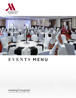 MH Interim Event Menu