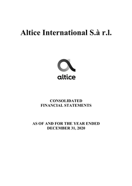 Altice International S.À R.L