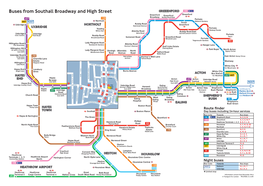 Buses from Southall Broadway and High Street