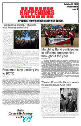 Freshman Take Exciting Trip to BCTC Marching Band Participates In