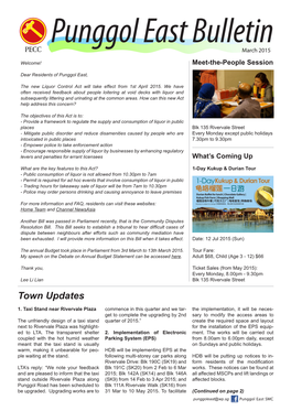 Punggol East Bulletin March 2015