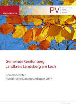 Gemeinde Greifenberg Landkreis Landsberg Am Lech