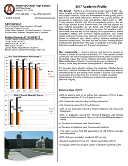 Amherst CHS Profile