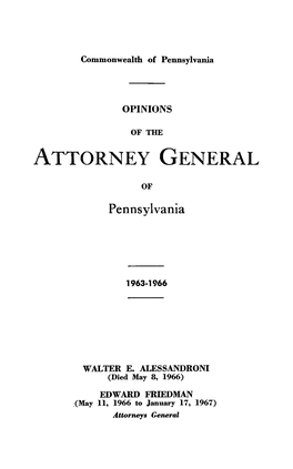 Pennsylvania Office of Attorney General