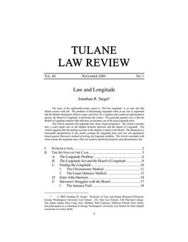 Tulane Law Review