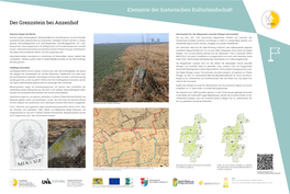 Infotafel Grenzstein Anzenhof