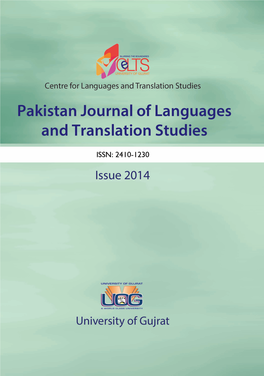 Pakistan Journal of Languages and Translation Studies Issue-II