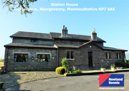 Station House Penpergwm, Abergavenny, Monmouthshire NP7 9AE