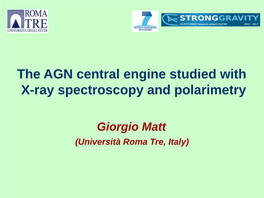 The AGN Central Engine Studied with X-Ray Spectroscopy and Polarimetry