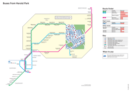 Buses from Harold Park