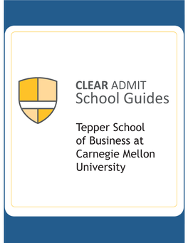 Tepper School of Business at Carnegie Mellon University
