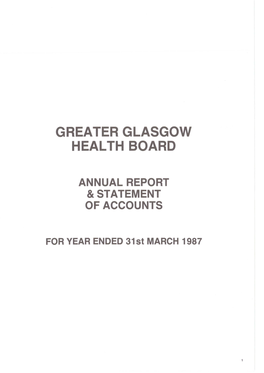 Greater Glasgow Health Board