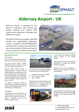 Alderney Airport - UK