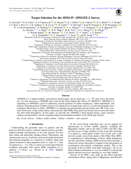 Target Selection for the SDSS-IV APOGEE-2 Survey