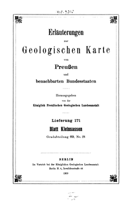 Geologischen Karte