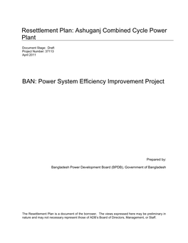 Ashuganj Combined Cycle Power Plant