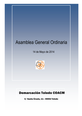 Asamblea General Ordinaria