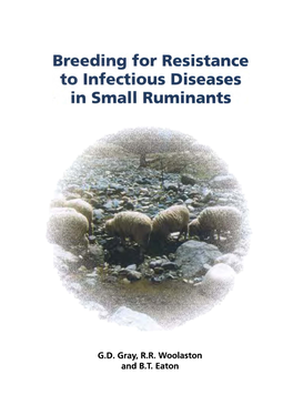 Breeding for Resistance to Nfectious Diseases in Small Ruminants