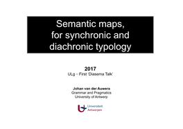 Semantic Maps Liège 2017