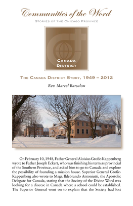 Canada District, 1949-2012