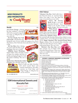 ISM International Sweets and Biscuits Fair