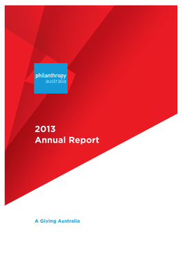 2013 Annual Report