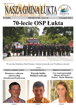 70-Lecie OSP Łukta