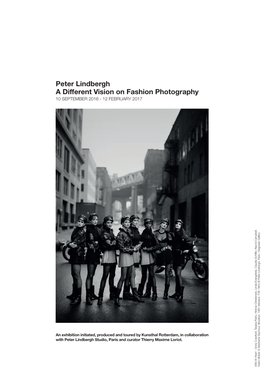 Peter Lindbergh a Different Vision on Fashion Photography
