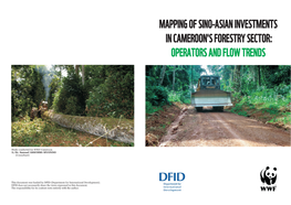 Mapping of Sino-Asian Investments in Cameroon's Forestry Sector: Operators and Flow Trends