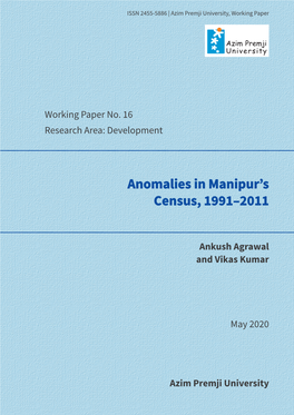 Anomalies in Manipur's Census, 1991–2011