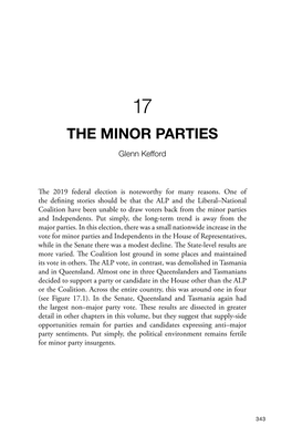 17. the Minor Parties
