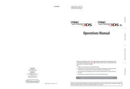Operations Manual Using Software Adjusting System Settings