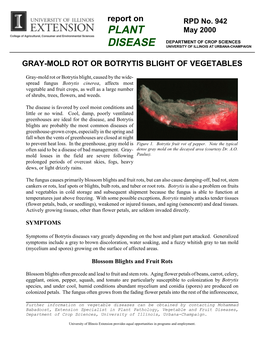 Gray Mold Is Figure 1