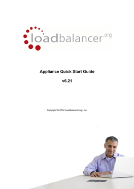 Appliance Quick Start Guide V6.21