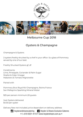 Melbourne Cup 2018