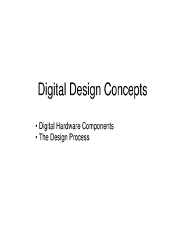 Programmable Logic Devices (Plds)