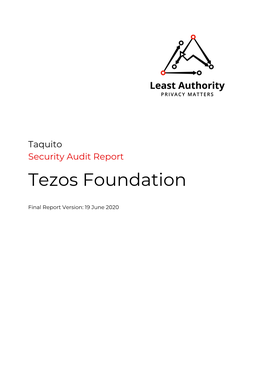 Tezos Foundation