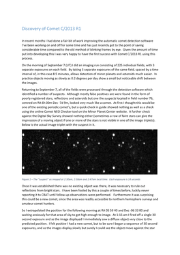 Discovery of Comet C/2013 R1