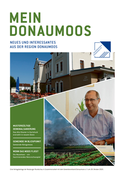 Neues Und Interessantes Aus Der Region Donaumoos