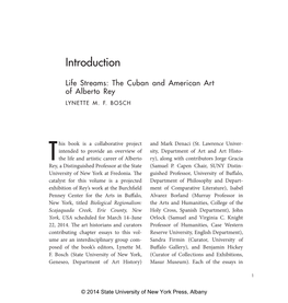 Life Streams: the Cuban and American Art of Alberto Rey Lynette M