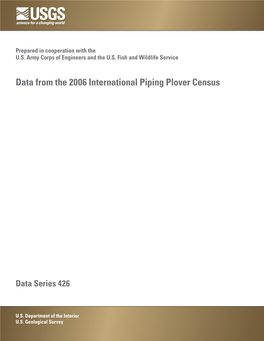 Data from the 2006 International Piping Plover Census